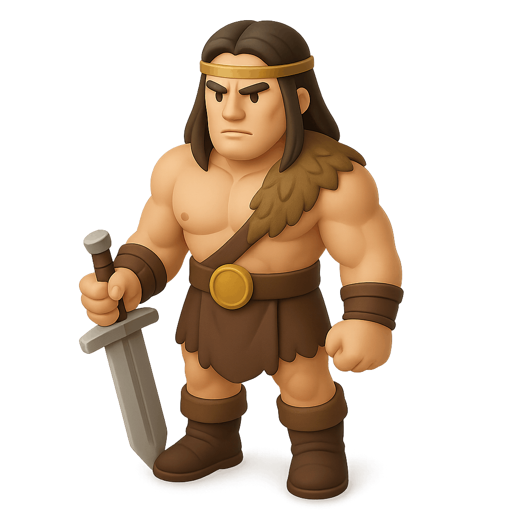 Antiinterns character: Barbarian